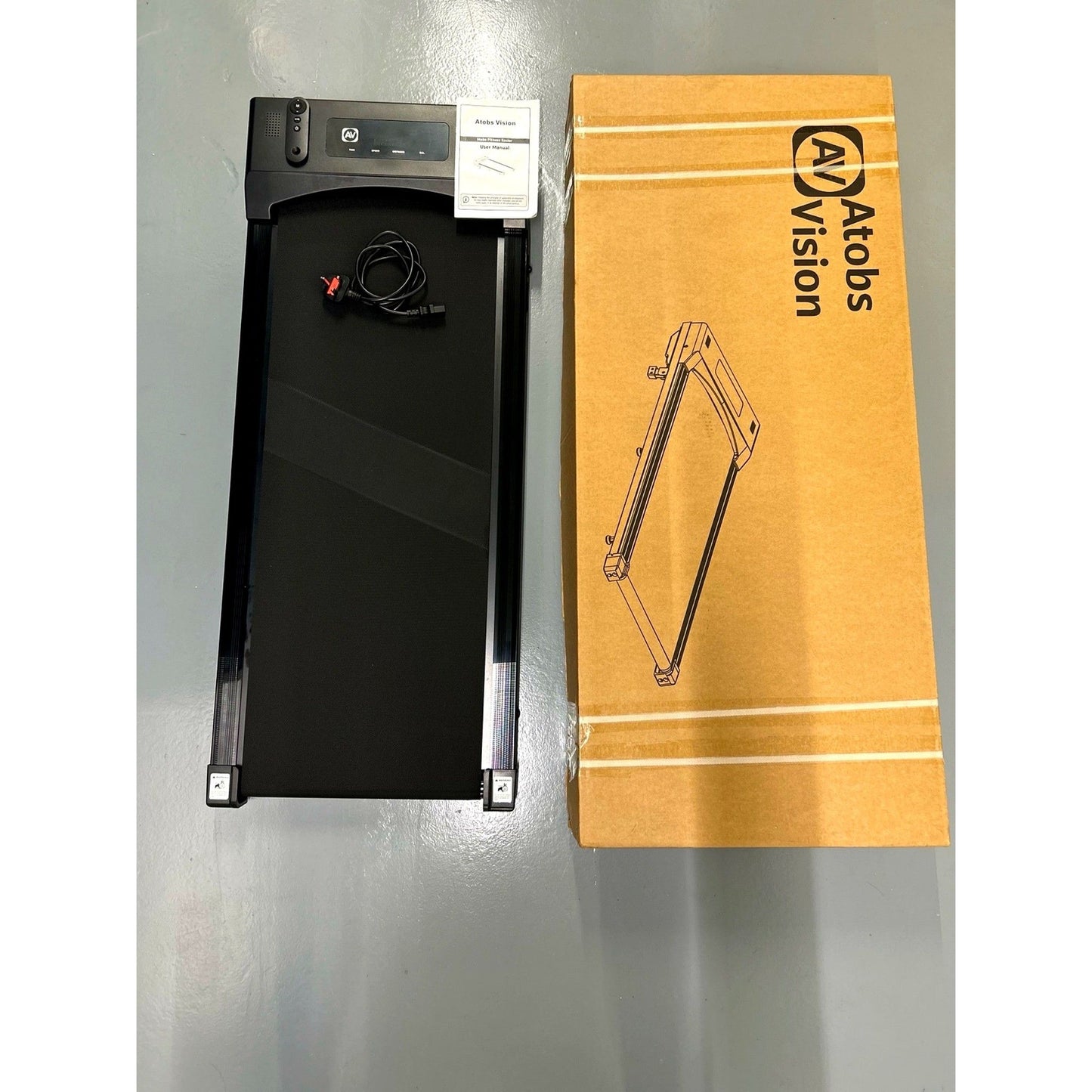 AV Under Desk Treadmill (Walking Pad) and package